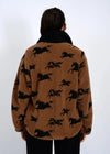 RD Style Joline Sherpa Jacket - Horse Black-Hand In Pocket