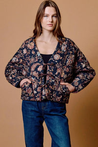 Cleobella Vaughn Jacket - Bois Print-Hand In Pocket