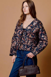 Cleobella Vaughn Jacket - Bois Print-Hand In Pocket
