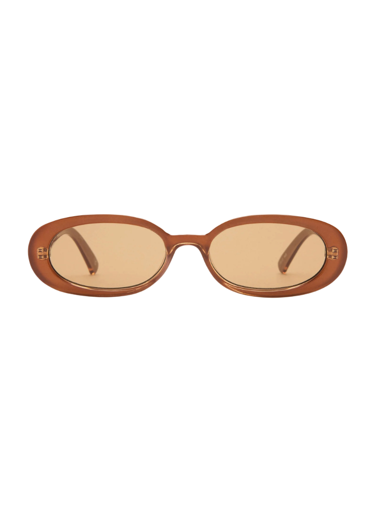 Le Specs Outta Love- Caramel-Hand In Pocket