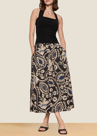 Sanctuary The Forward Mix Media Dress - Shapeshift Black-Hand In Pocket