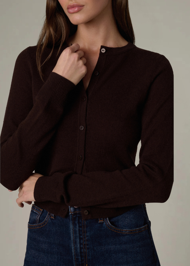 Joe's Jeans The Dani Cardigan - Espresso