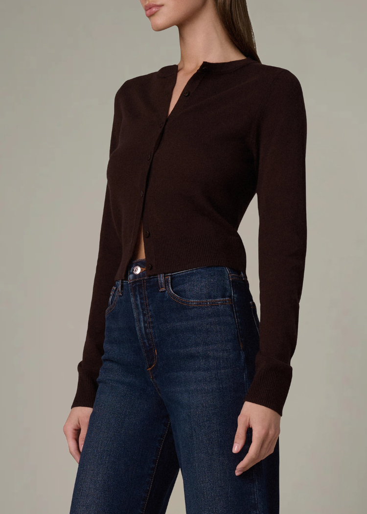 Joe's Jeans The Dani Cardigan - Espresso