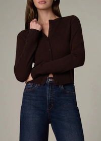 Joe's Jeans The Dani Cardigan - Espresso