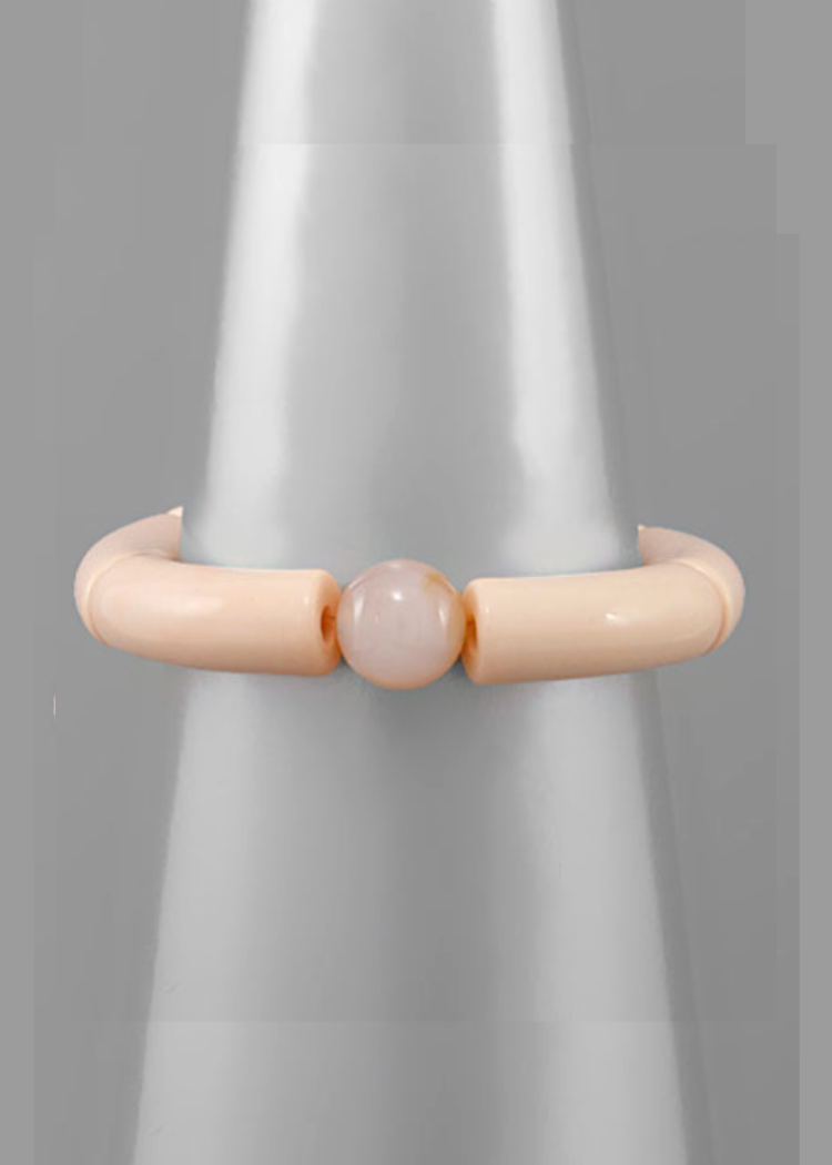 Harper Bracelet - Peach-Hand In Pocket
