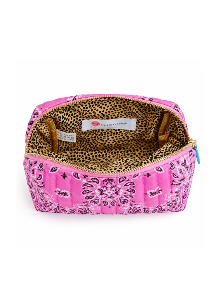 Bandana Cosmetic Case - Indie Pink-Hand In Pocket