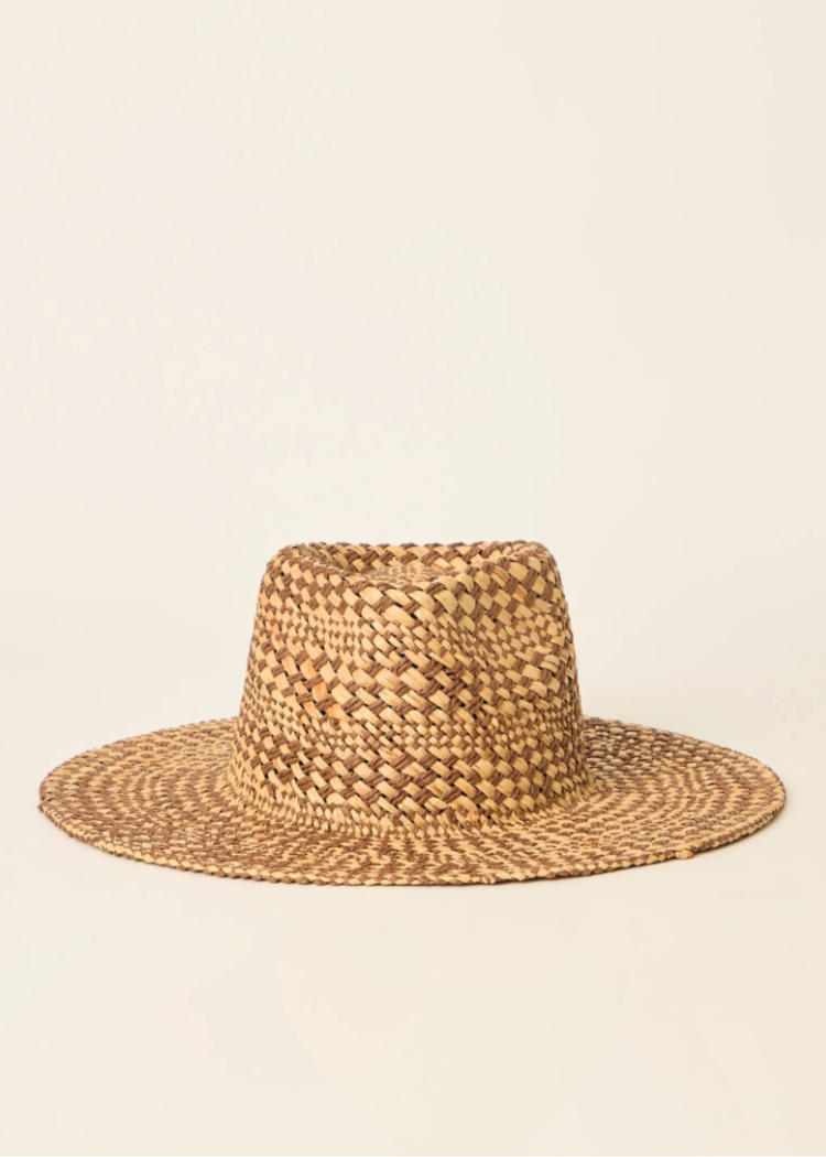 BTB Jaxon Hat - Natural/Chocolate-Hand In Pocket