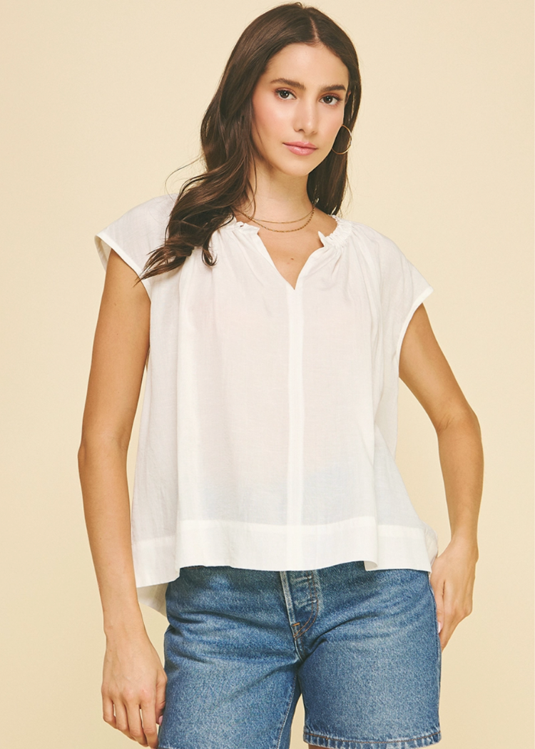 Palmer Top - White