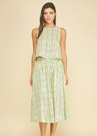 Grace Skirt - Lime