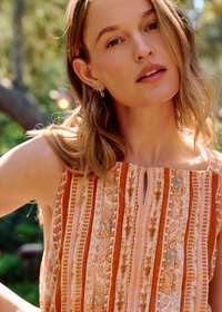 Cleobella Catalan Midi Dress - Miramar Print-Hand In Pocket