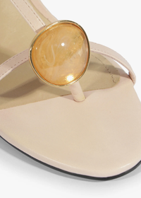 Schutz Azure Embellished Sandal - Cotton Candy ***FINAL SALE***-Hand In Pocket
