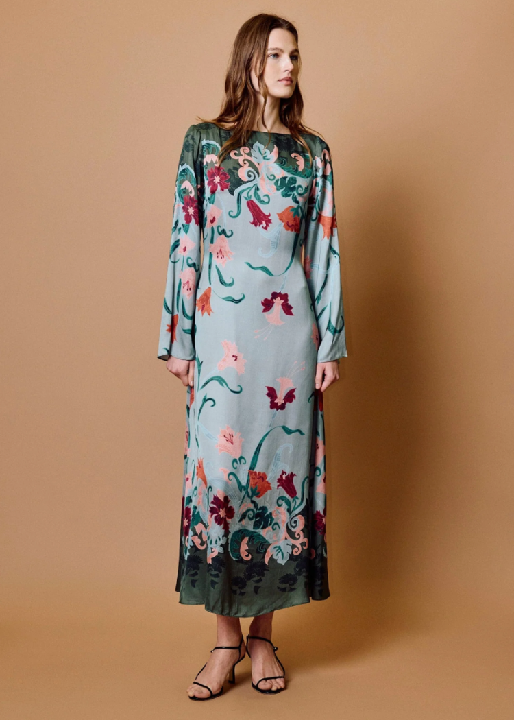 Cleobella Isobel Ankle Dress - Lys Print