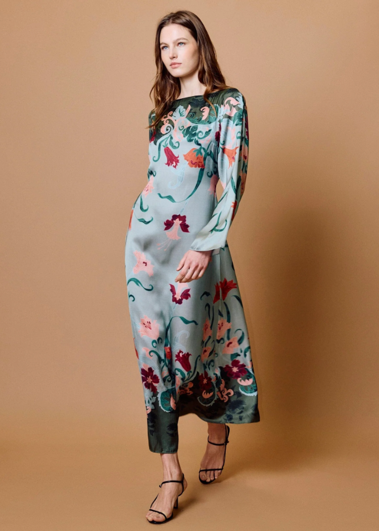 Cleobella Isobel Ankle Dress - Lys Print