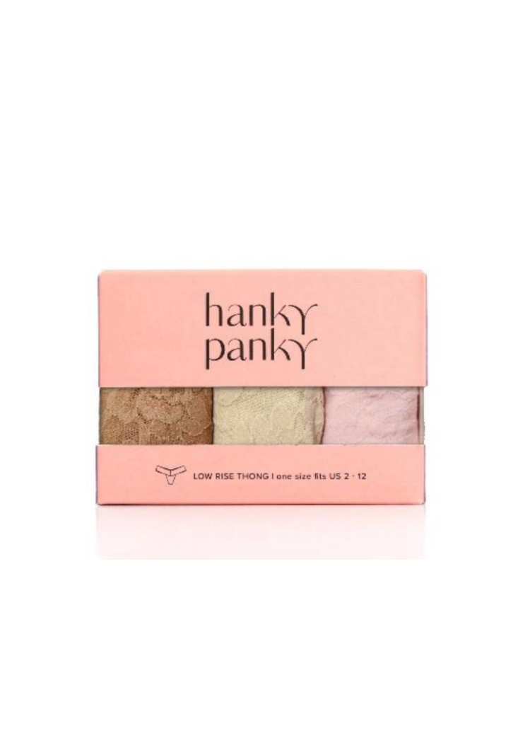 Hanky Panky 3 Pack Low Rise - SCBL-Hand In Pocket