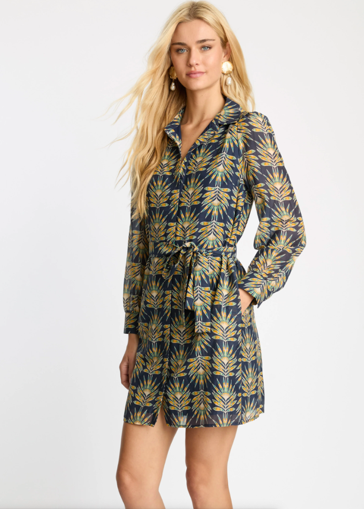 Caballero Lucy Dress - Deco Plume-Hand In Pocket