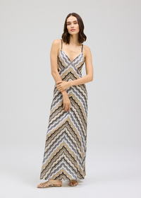 Allison Nellie Dress - Zigzag-Hand In Pocket