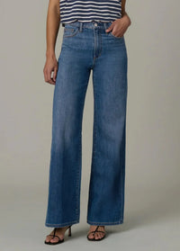 Joe's Jeans The Mia High Rise Wide Leg Ankle - Fortunate-Hand In Pocket