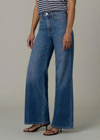 Joe's Jeans The Mia High Rise Wide Leg Ankle - Fortunate-Hand In Pocket