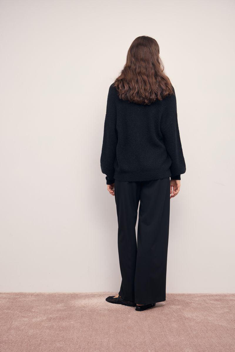 MINKPINK Jette Jewel Cardigan - Black-Hand In Pocket