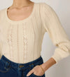 Cleobella Zoe Sweater-Ivory