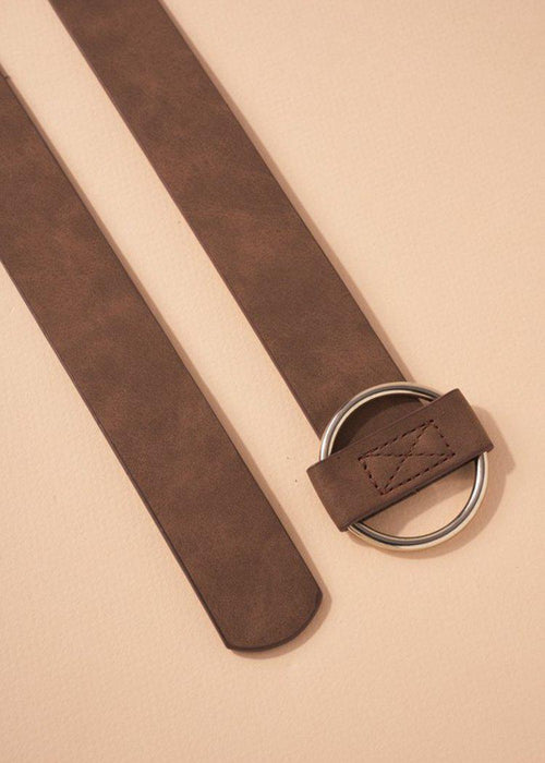 Siena Belt - Brown-Hand In Pocket