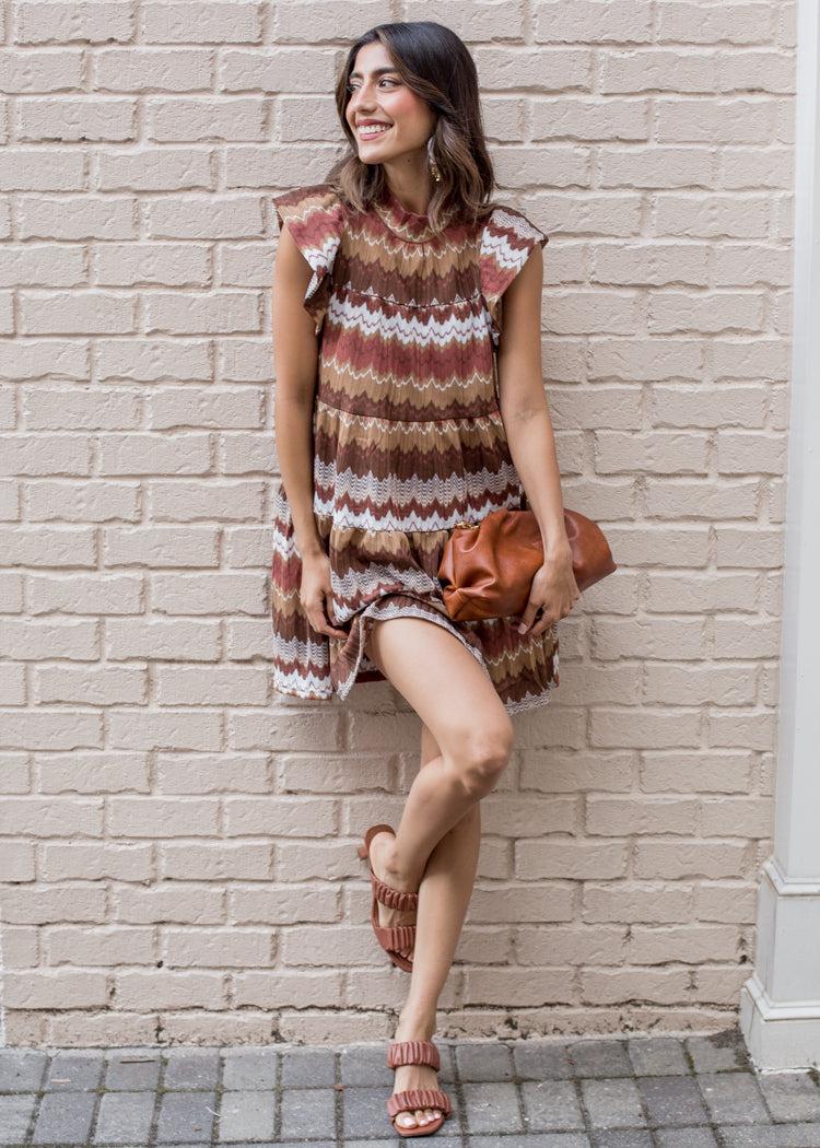 En Saison Le Voilier Babydoll Dress ***FINAL SALE***-Hand In Pocket