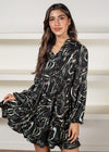 Meera Swirl Print Dress ***FINAL SALE***-Hand In Pocket