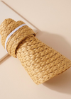Straw Visor Hat-Hand In Pocket
