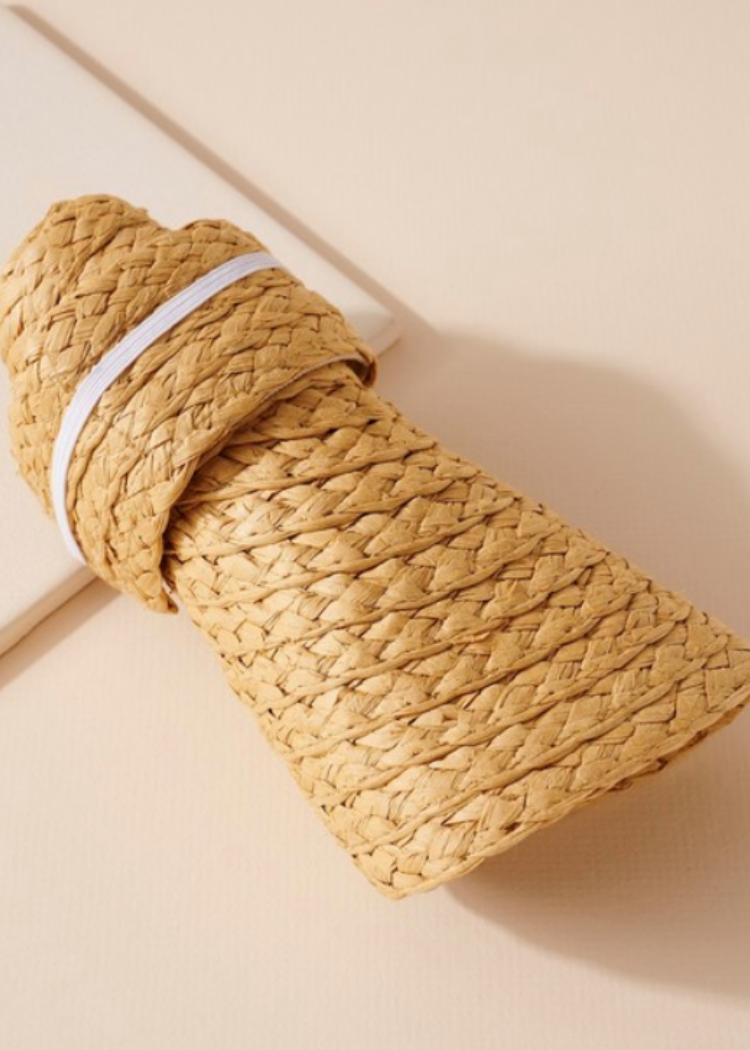 Straw Visor Hat-Hand In Pocket