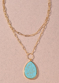 Barbuda Pendant Necklace-Hand In Pocket