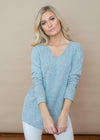Z Supply Marled Sweater V Neck Tunic ***FINAL SALE***-Hand In Pocket