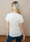 Bobi Basic V-Neck Tee- Nudist-Hand In Pocket