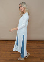 Z-supply Longline Textured Rib Duster-***FINAL SALE***-Hand In Pocket