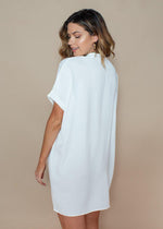 Karlie White Seville Tunic Dress-Hand In Pocket
