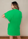 Karlie Green Seville Tunic Dress-Hand In Pocket