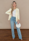 Blank NYC Delancey Double Braided High Waist Flare Leg Jeans-***FINAL SALE****-Hand In Pocket