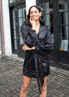 Adelina Sequin Wrap Dress-***FINAL SALE***-Hand In Pocket