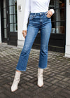 Pistola Lennon High-Rise Cropped Bootcut Jean - Leyton-Hand In Pocket