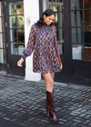 Celia Tiered Dress - Brown-Hand In Pocket
