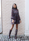 Celia Tiered Dress - Brown-Hand In Pocket