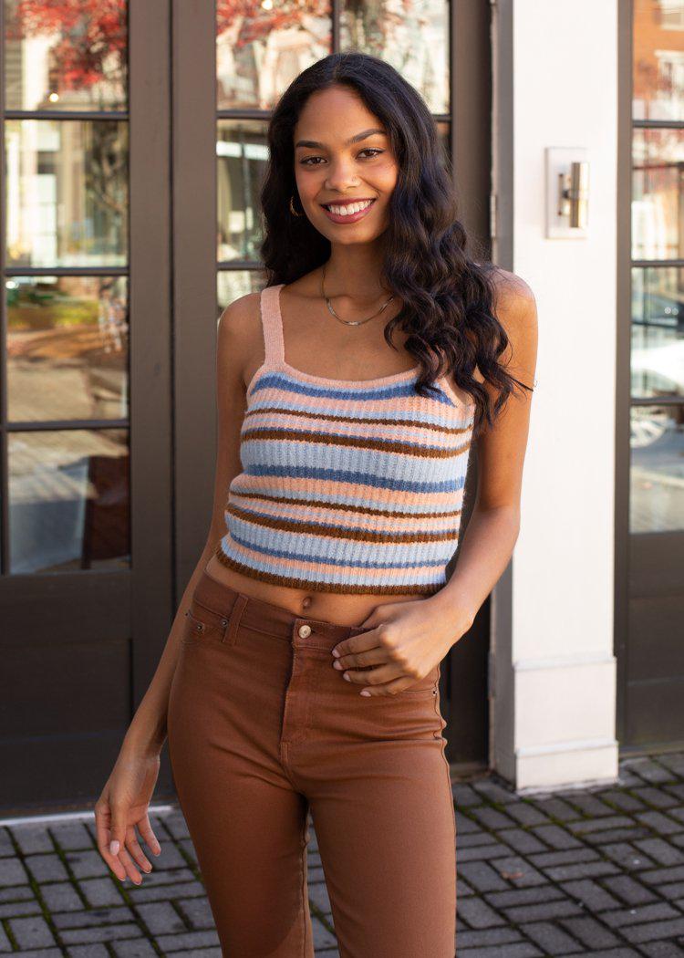 Sidney Knit Stripe Tank ***FINAL SALE***-Hand In Pocket