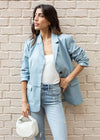 Amy Vegan Leather Blazer***FINAL SALE***-Hand In Pocket