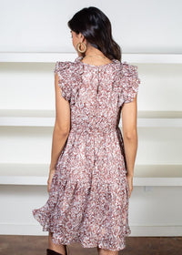 Allure Tiered Dress-Hand In Pocket