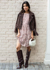 Allure Tiered Dress-Hand In Pocket