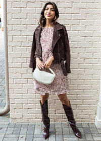 Allure Tiered Dress-Hand In Pocket