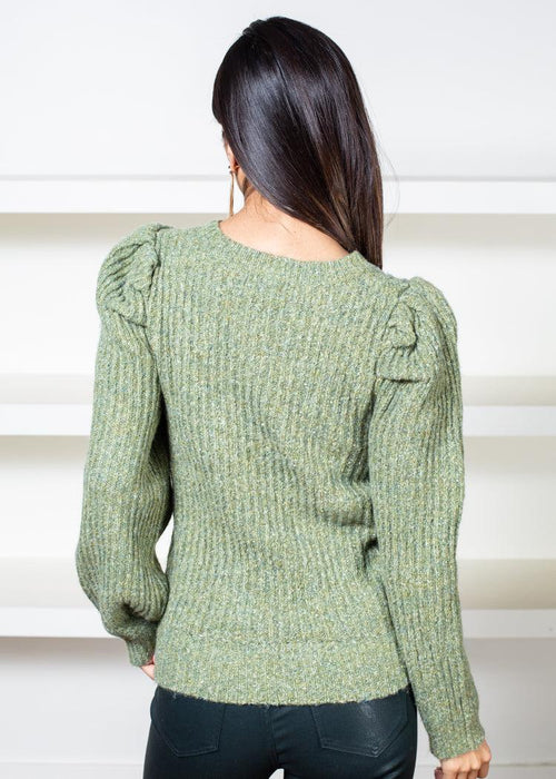 525 Macy Sweater - Pear-***FINAL SALE***-Hand In Pocket