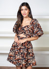 Jacquard Mini Dress-***FINAL SALE***-Hand In Pocket
