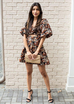 Jacquard Mini Dress-***FINAL SALE***-Hand In Pocket