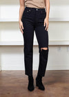 Pistola Charlie High Rise Classic Straight Ankle-Waverly***FINAL SALE***-Hand In Pocket
