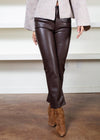 Pistola Lennon High-Rise Cropped Bootcut - Coffee Bean***FINAL SALE***-Hand In Pocket